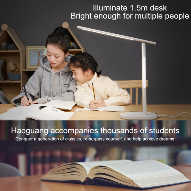 Original Huawei Smart OPPLE 2S LED Desk Lamp Folding Adjust Reading Table Lamp Brightness Lights, Support HUAWEI HiLink, US Plug(White) - Desk Lamps by Huawei | Online Shopping South Africa | PMC Jewellery | Buy Now Pay Later Mobicred