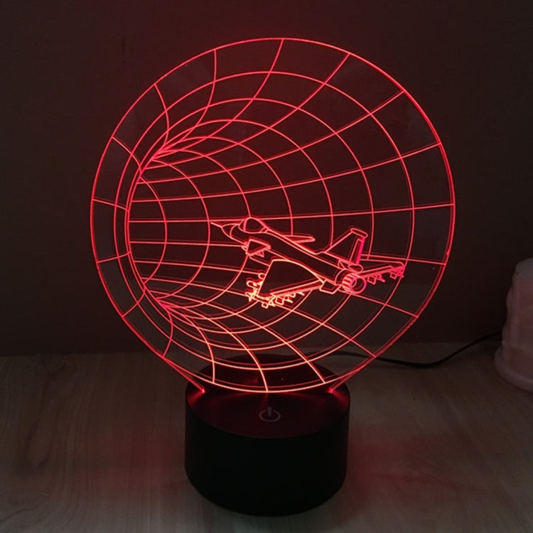 Time Machine Style 3D Touch Switch Control LED Light , 7 Color Discoloration Creative Visual Stereo Lamp Desk Lamp Night Light - Novelty Lighting by PMC TechLife | Online Shopping South Africa | PMC TechLife | Buy Now Pay Later Mobicred