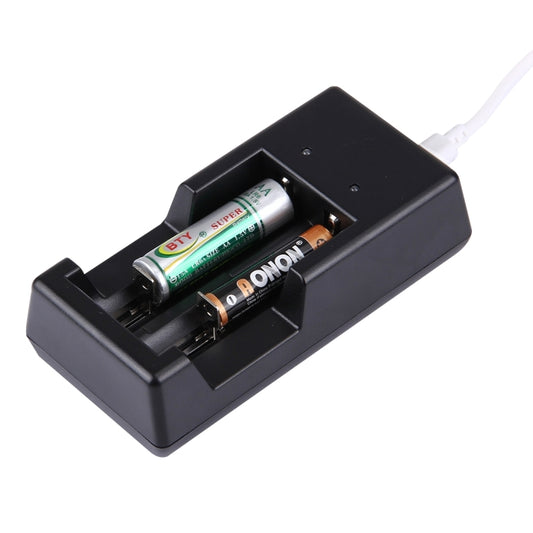 Universal USB 1.2V / 3.7V Rechargeable Battery Charger - Charger & Converter by PMC Jewellery | Online Shopping South Africa | PMC Jewellery | Buy Now Pay Later Mobicred