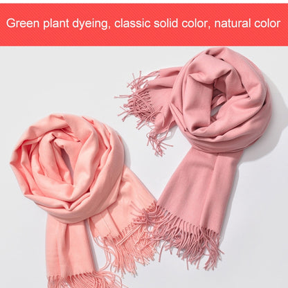 Autumn and Winter Season Classic Solid Color Imitation Cashmere Scarf, Size: 60 * 200cm(Blue) - Scarf by PMC Jewellery | Online Shopping South Africa | PMC Jewellery