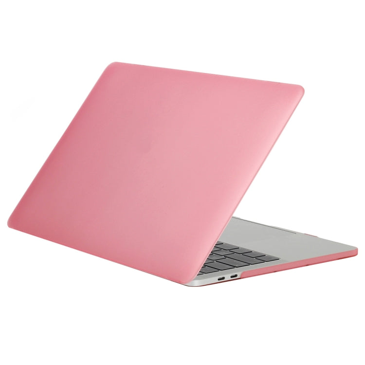 Laptop Frosted Texture PC Protective Case for 2016 New Macbook Pro 13.3 inch A2159 & A1706 & A1708(Pink) - MacBook Pro Cases by PMC Jewellery | Online Shopping South Africa | PMC Jewellery | Buy Now Pay Later Mobicred