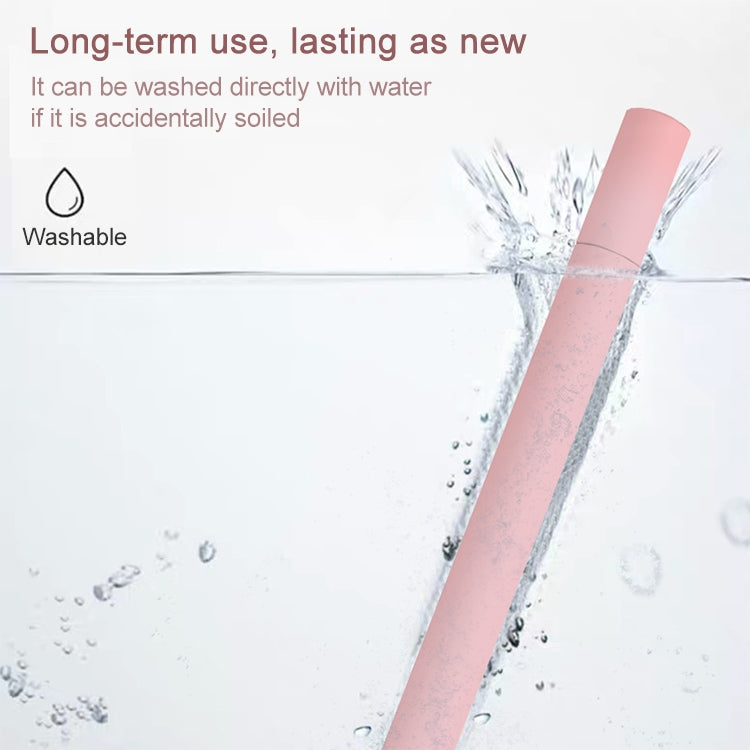 LOVE MEI For Apple Pencil 1 Triangle Shape Stylus Pen Silicone Protective Case Cover (Grey) - Pencil Accessories by LOVE MEI | Online Shopping South Africa | PMC TechLife