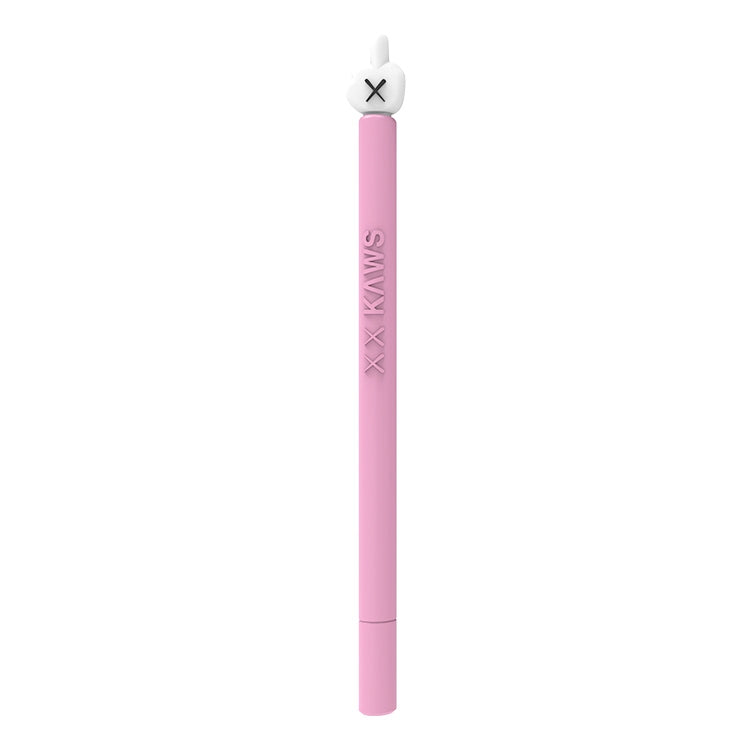 LOVE MEI For Apple Pencil 2 Middle Finger Shape Stylus Pen Silicone Protective Case Cover (Pink) - Pencil Accessories by LOVE MEI | Online Shopping South Africa | PMC Jewellery