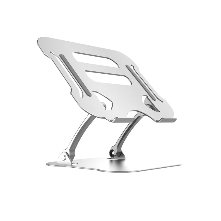 R-JUST Lifting Adjustable Laptop Stand(Silver) - MacBook Holder by R-JUST | Online Shopping South Africa | PMC Jewellery | Buy Now Pay Later Mobicred