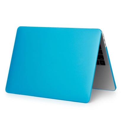 ENKAY Hat-Prince 2 in 1 Frosted Hard Shell Plastic Protective Case + US Version Ultra-thin TPU Keyboard Protector Cover for 2016 New MacBook Pro 13.3 inch without Touchbar (A1708)(Blue) - MacBook Pro Cases by ENKAY | Online Shopping South Africa | PMC Jewellery | Buy Now Pay Later Mobicred