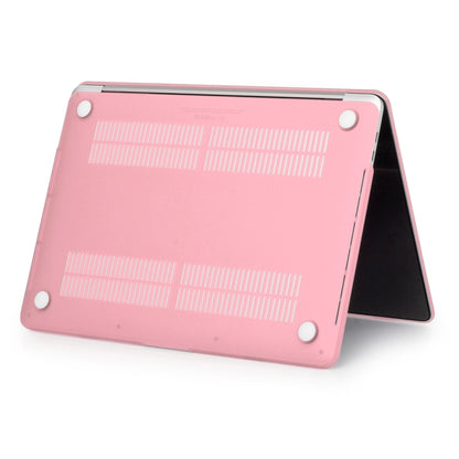 ENKAY Hat-Prince 2 in 1 Frosted Hard Shell Plastic Protective Case + US Version Ultra-thin TPU Keyboard Protector Cover for 2016 New MacBook Pro 15.4 inch with Touchbar (A1707)(Pink) - MacBook Pro Cases by ENKAY | Online Shopping South Africa | PMC Jewellery | Buy Now Pay Later Mobicred