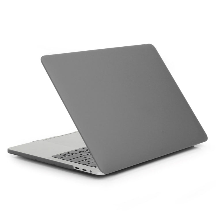 ENKAY Hat-Prince 2 in 1 Frosted Hard Shell Plastic Protective Case + Europe Version Ultra-thin TPU Keyboard Protector Cover for 2016 MacBook Pro 13.3 Inch with Touch Bar (A1706) (Grey) - MacBook Pro Cases by ENKAY | Online Shopping South Africa | PMC Jewellery | Buy Now Pay Later Mobicred