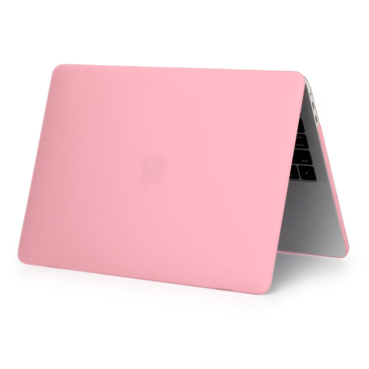 ENKAY Hat-Prince 2 in 1 Frosted Hard Shell Plastic Protective Case + Europe Version Ultra-thin TPU Keyboard Protector Cover for 2016 MacBook Pro 13.3 Inch without Touch Bar (A1708) (Pink) - MacBook Pro Cases by ENKAY | Online Shopping South Africa | PMC Jewellery | Buy Now Pay Later Mobicred