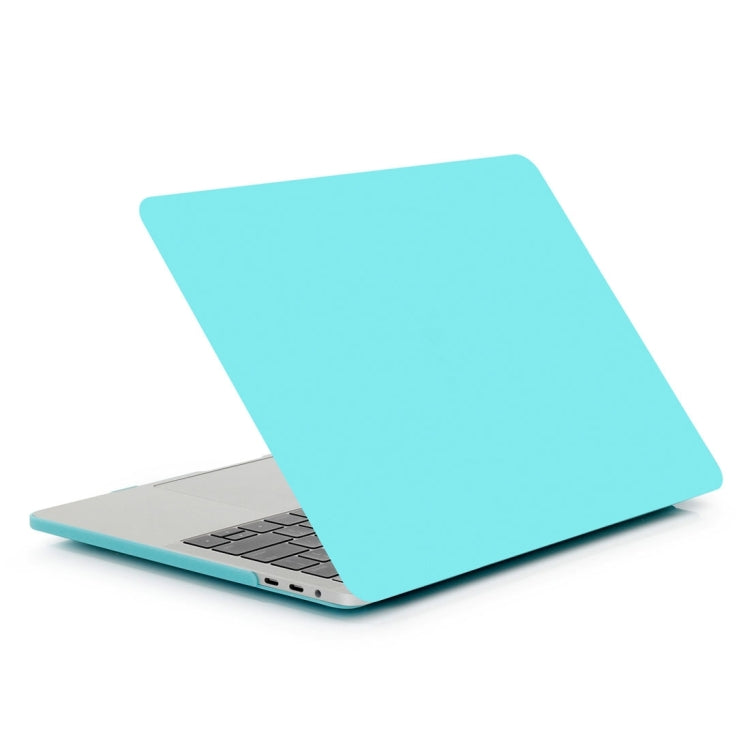 ENKAY Hat-Prince 2 in 1 Frosted Hard Shell Plastic Protective Case + Europe Version Ultra-thin TPU Keyboard Protector Cover for 2016 MacBook Pro 13.3 Inch without Touch Bar (A1708) (Blue) - MacBook Pro Cases by ENKAY | Online Shopping South Africa | PMC Jewellery | Buy Now Pay Later Mobicred