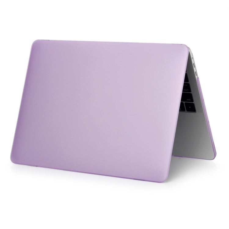 Laptop Frosted Style PC Protective Case for MacBook Pro 15.4 inch A1990 (2018)(Purple) - MacBook Pro Cases by PMC Jewellery | Online Shopping South Africa | PMC Jewellery | Buy Now Pay Later Mobicred