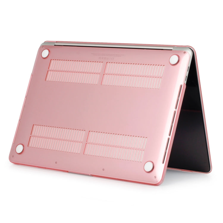 Laptop Crystal Style PC Protective Case for MacBook Pro 13.3 inch A1989 (2018) / A2159 / A2251 / A2289 / A2338(Pink) - MacBook Pro Cases by PMC Jewellery | Online Shopping South Africa | PMC Jewellery | Buy Now Pay Later Mobicred