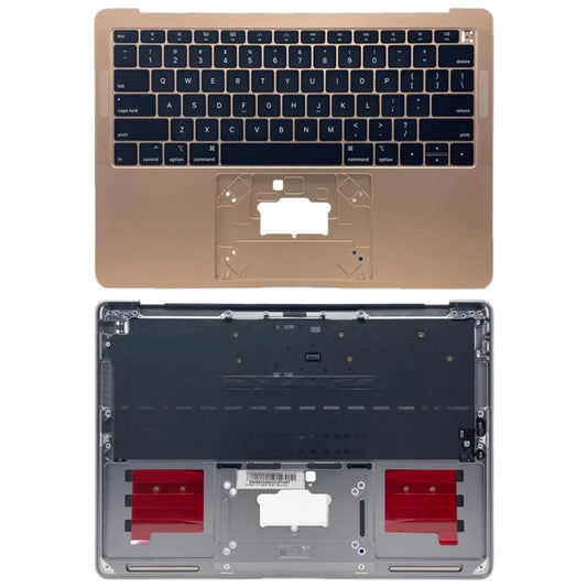 For Macbook Air 13 2020 M1 A2337 EMC3598 C-side Cover + US Edition Key Board (Gold) - Bottom Cover by PMC Jewellery | Online Shopping South Africa | PMC Jewellery