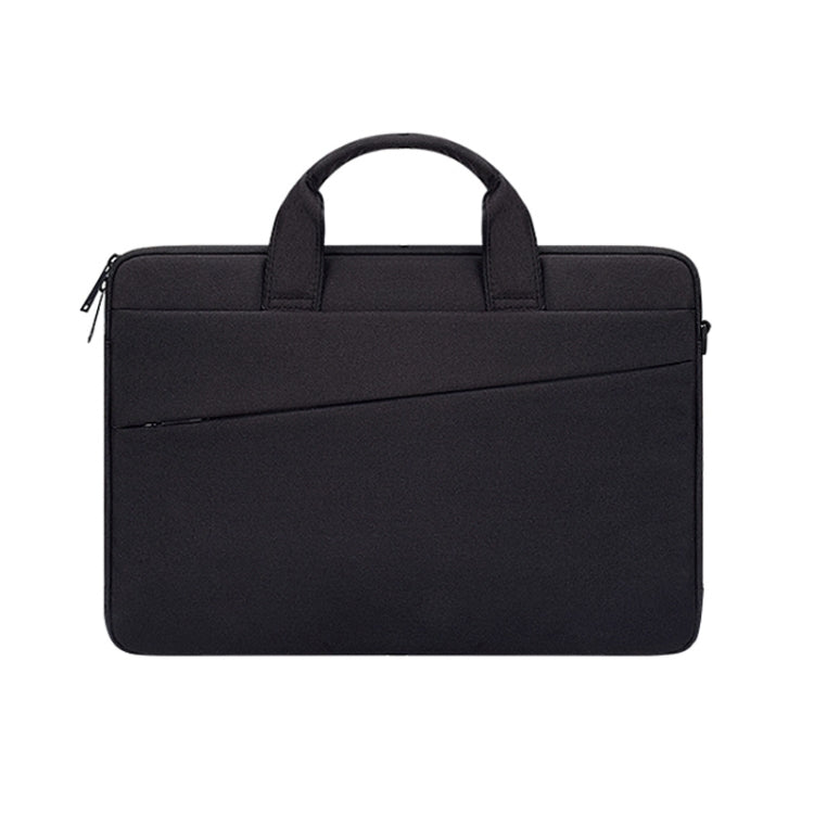 ST03S 15.6 inch Universal Double Side Pockets Wearable Oxford Cloth Soft Handle Portable Laptop Tablet Bag(Black) - 15.6 - 17 inch by PMC Jewellery | Online Shopping South Africa | PMC Jewellery | Buy Now Pay Later Mobicred
