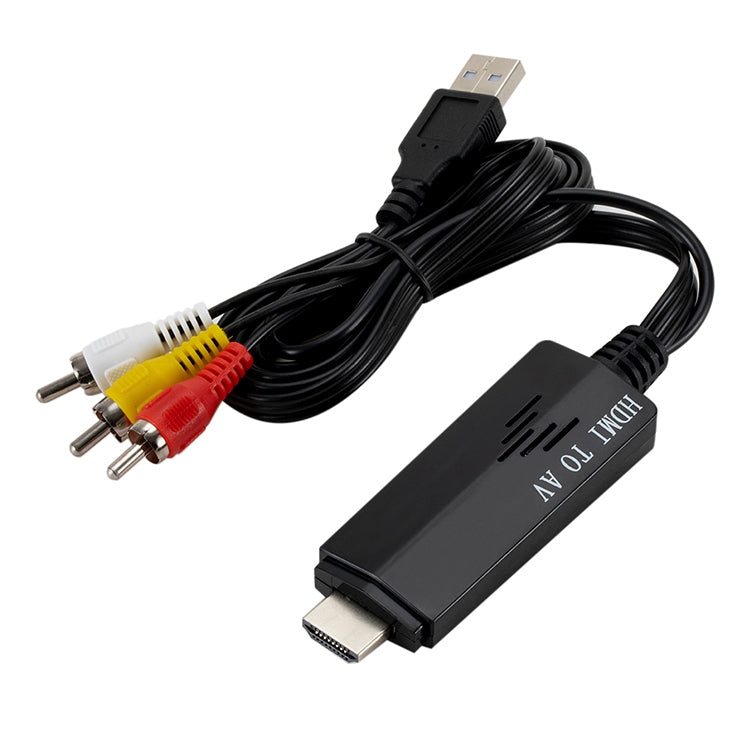 HDMI to RCA 1080P Converter Adapter Cable - Converter by PMC Jewellery | Online Shopping South Africa | PMC Jewellery