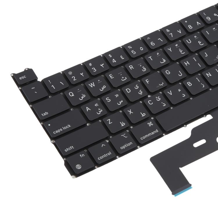 For MacBook Pro Retina 13 inch M1 A2338 Small Carriage Return Arabic Version Keyboard - Replacement Keyboards by PMC Jewellery | Online Shopping South Africa | PMC Jewellery | Buy Now Pay Later Mobicred