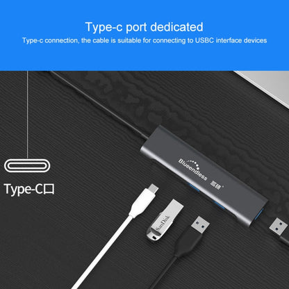 Blueendless 4 In 1 Multi-function Type-C / USB-C to HDMI + PD + Dual USB 3.0 HUB Expansion Dock - USB HUB by Blueendless | Online Shopping South Africa | PMC Jewellery | Buy Now Pay Later Mobicred