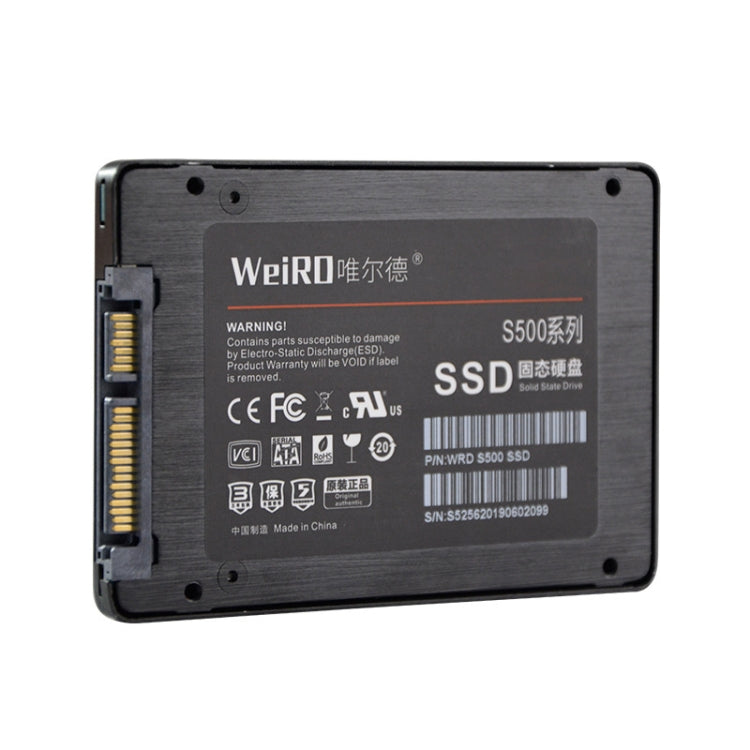 WEIRD S500 512GB 2.5 inch SATA3.0 Solid State Drive for Laptop, Desktop - External Solid State Drives by PMC Jewellery | Online Shopping South Africa | PMC Jewellery | Buy Now Pay Later Mobicred