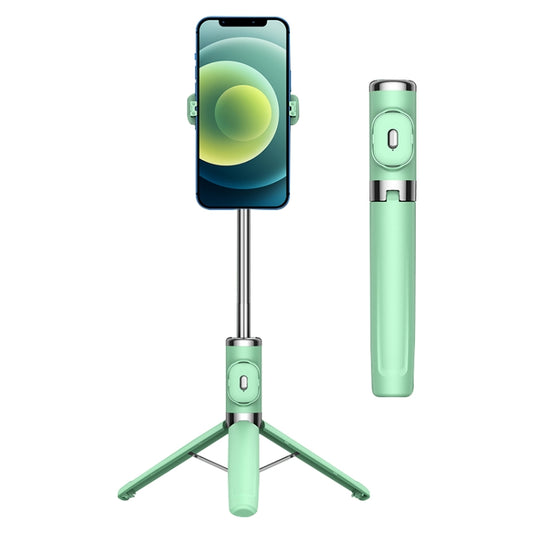 Bluetooth Remote Control Tripod Selfie Stick (Green) - Selfie Light by PMC Jewellery | Online Shopping South Africa | PMC Jewellery | Buy Now Pay Later Mobicred