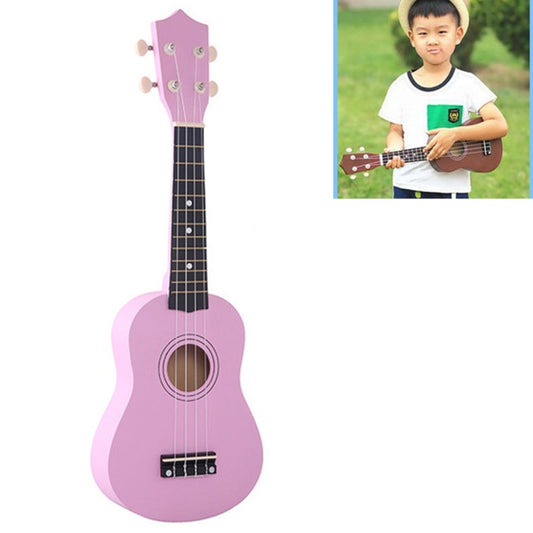 HM100 21 inch Basswood Ukulele Children Musical Enlightenment Instrument(Pink) - Stringed Instruments Accessories by PMC Jewellery | Online Shopping South Africa | PMC Jewellery | Buy Now Pay Later Mobicred