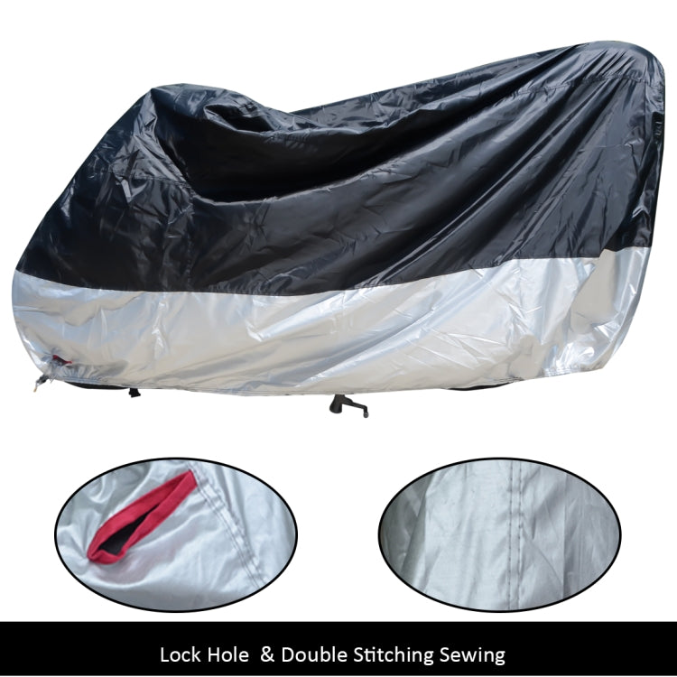 210D Oxford Cloth Motorcycle Electric Car Rainproof Dust-proof Cover, Size: XL (Black) - Raincoat by PMC Jewellery | Online Shopping South Africa | PMC Jewellery | Buy Now Pay Later Mobicred