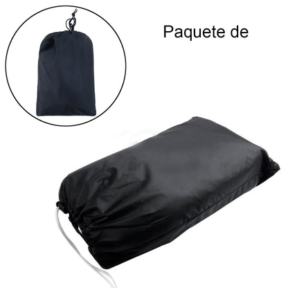 210D Oxford Cloth Motorcycle Electric Car Rainproof Dust-proof Cover, Size: L (Black Silver) - Raincoat by PMC Jewellery | Online Shopping South Africa | PMC Jewellery | Buy Now Pay Later Mobicred