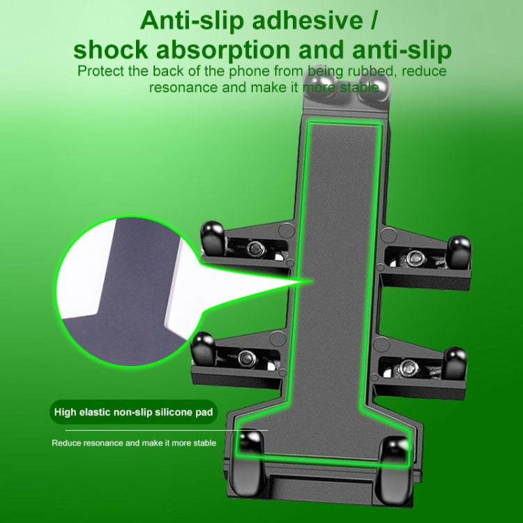 M8 Bolt Ball-Head Motorcycle Multi-function Eight-jaw Aluminum Phone Navigation Holder Bracket - Holder by PMC TechLife | Online Shopping South Africa | PMC TechLife | Buy Now Pay Later Mobicred