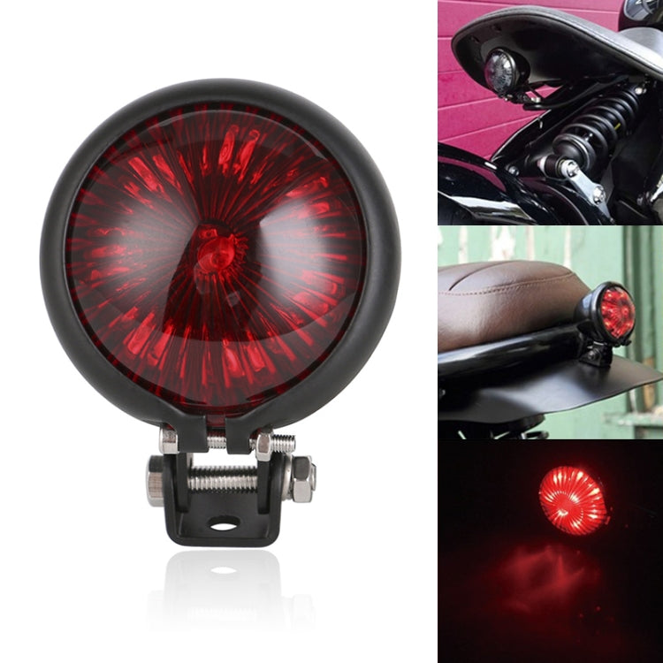 Speedpark 12V Motorcycle Modified Tail Light Brake Light for Harley(Black Red) - Signal Lights by Speedpark | Online Shopping South Africa | PMC Jewellery | Buy Now Pay Later Mobicred