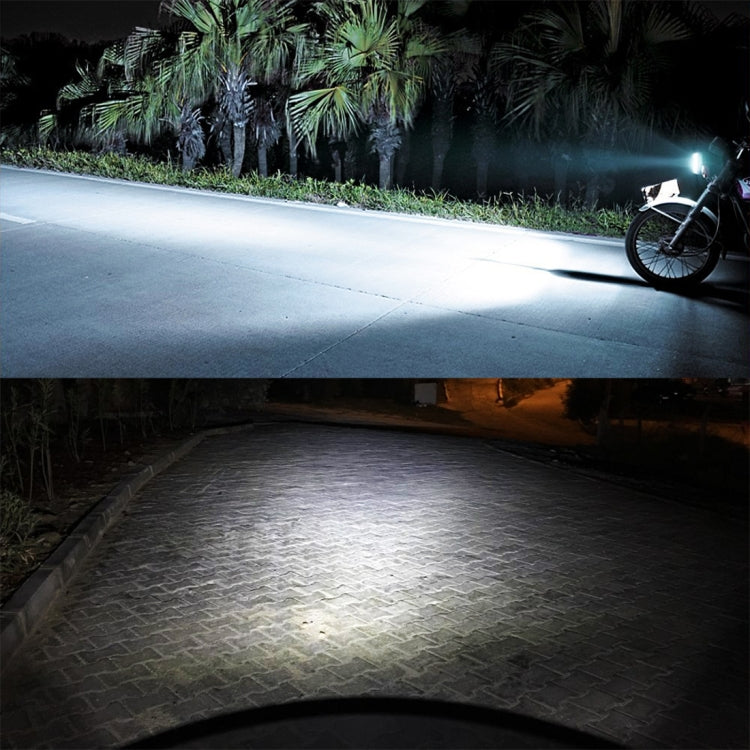H4 DC12V / 7.4W Motorcycle LED Headlight with 24LEDs SMD-3030 Lamp Beads (White Light) - Headlights by PMC TechLife | Online Shopping South Africa | PMC TechLife | Buy Now Pay Later Mobicred