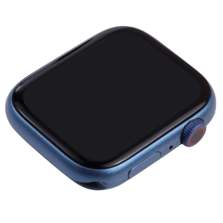 For Apple Watch Series 7 41mm Black Screen Non-Working Fake Dummy Display Model, For Photographing Watch-strap, No Watchband (Blue) - Watch Model by PMC Jewellery | Online Shopping South Africa | PMC Jewellery | Buy Now Pay Later Mobicred