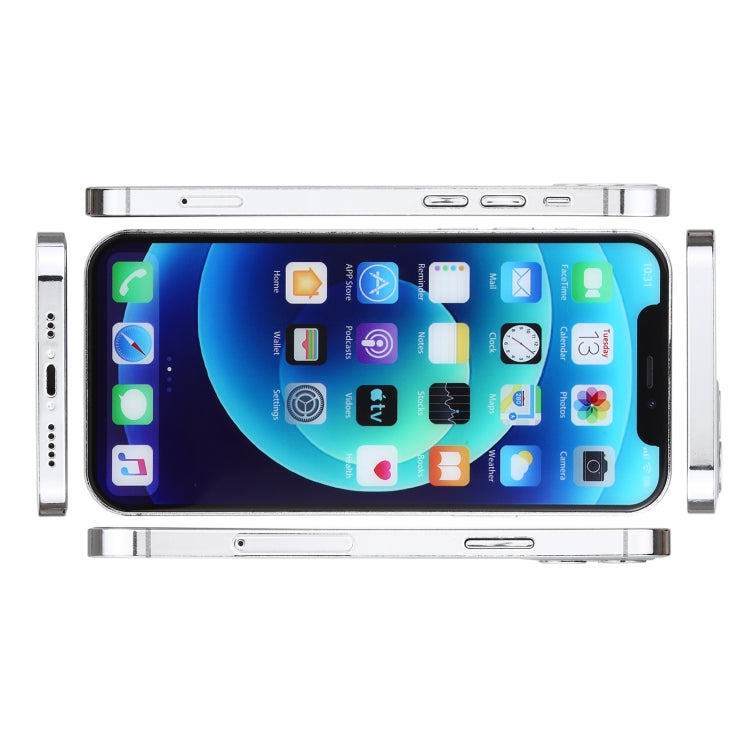 For iPhone 12 Pro Max Color Screen Non-Working Fake Dummy Display Model(Silver) - For iPhone & iPad by PMC TechLife | Online Shopping South Africa | PMC TechLife
