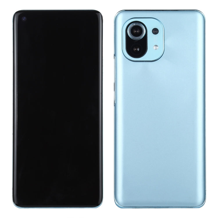 For Xiaomi Mi 11 Black Screen Non-Working Fake Dummy Display Model (Blue) - For Xiaomi by PMC Jewellery | Online Shopping South Africa | PMC Jewellery | Buy Now Pay Later Mobicred