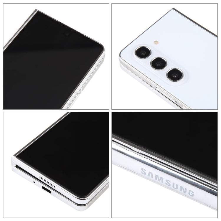 For Samsung Galaxy Z Fold5 Black Screen Non-Working Fake Dummy Display Model (White) - For Galaxy by PMC Jewellery | Online Shopping South Africa | PMC Jewellery | Buy Now Pay Later Mobicred