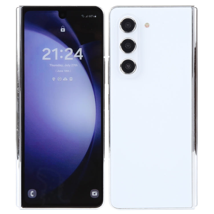 For Samsung Galaxy Z Fold5 Color Screen Non-Working Fake Dummy Display Model (White) - For Galaxy by PMC TechLife | Online Shopping South Africa | PMC TechLife