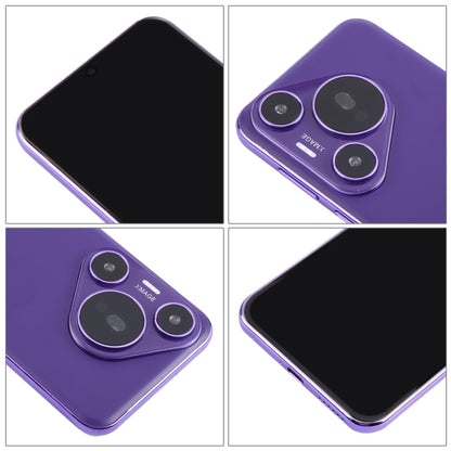 For Huawei Pura 70 Pro Black Screen Non-Working Fake Dummy Display Model (Purple) - For Huawei by PMC Jewellery | Online Shopping South Africa | PMC Jewellery | Buy Now Pay Later Mobicred