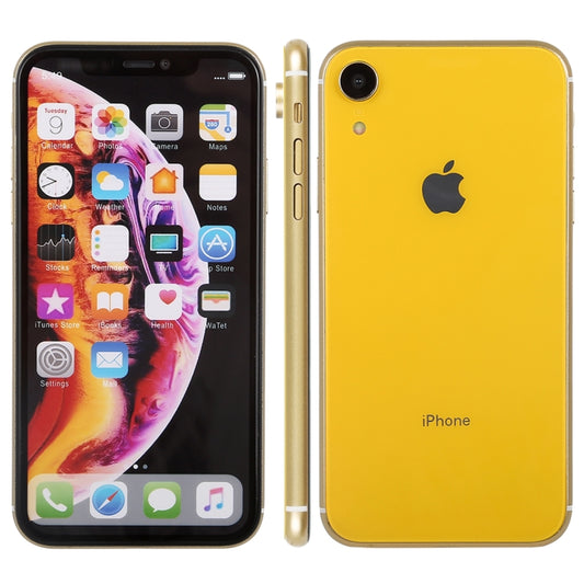 For iPhone XR Color Screen Non-Working Fake Dummy Display Model (Yellow) - For iPhone & iPad by PMC Jewellery | Online Shopping South Africa | PMC Jewellery | Buy Now Pay Later Mobicred