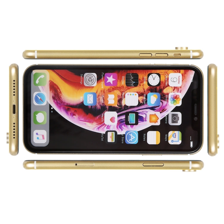 For iPhone XR Color Screen Non-Working Fake Dummy Display Model (Yellow) - For iPhone & iPad by PMC Jewellery | Online Shopping South Africa | PMC Jewellery | Buy Now Pay Later Mobicred