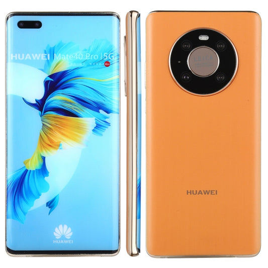 For Huawei Mate 40 Pro 5G Color Screen Non-Working Fake Dummy Display Model(Orange) - For Huawei by PMC Jewellery | Online Shopping South Africa | PMC Jewellery | Buy Now Pay Later Mobicred