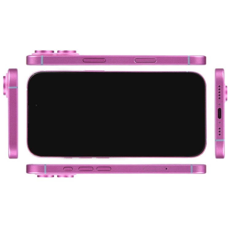 For iPhone 16 Plus Black Screen Non-Working Fake Dummy Display Model (Pink) - free shipping - PMC TechLife - Order now!