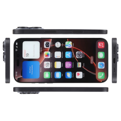 For iPhone 16 Pro Max Color Screen Non-Working Fake Dummy Display Model (Black) - For iPhone & iPad by PMC Jewellery | Online Shopping South Africa | PMC Jewellery | Buy Now Pay Later Mobicred