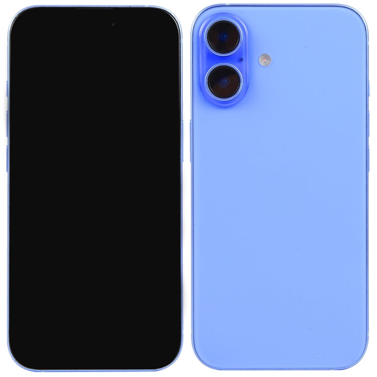 For iPhone 16 Black Screen Non-Working Fake Dummy Display Model (Ultramarine) - For iPhone & iPad by PMC Jewellery | Online Shopping South Africa | PMC Jewellery | Buy Now Pay Later Mobicred