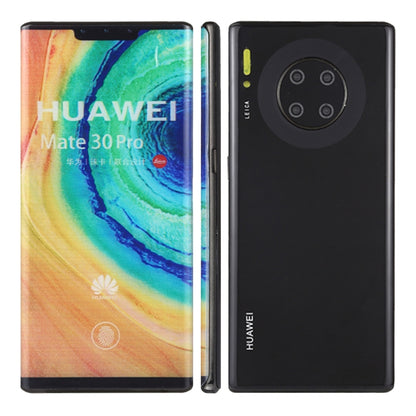 For Huawei Mate 30 Pro Color Screen Non-Working Fake Dummy Display Model (Black) - For Huawei by PMC Jewellery | Online Shopping South Africa | PMC Jewellery | Buy Now Pay Later Mobicred