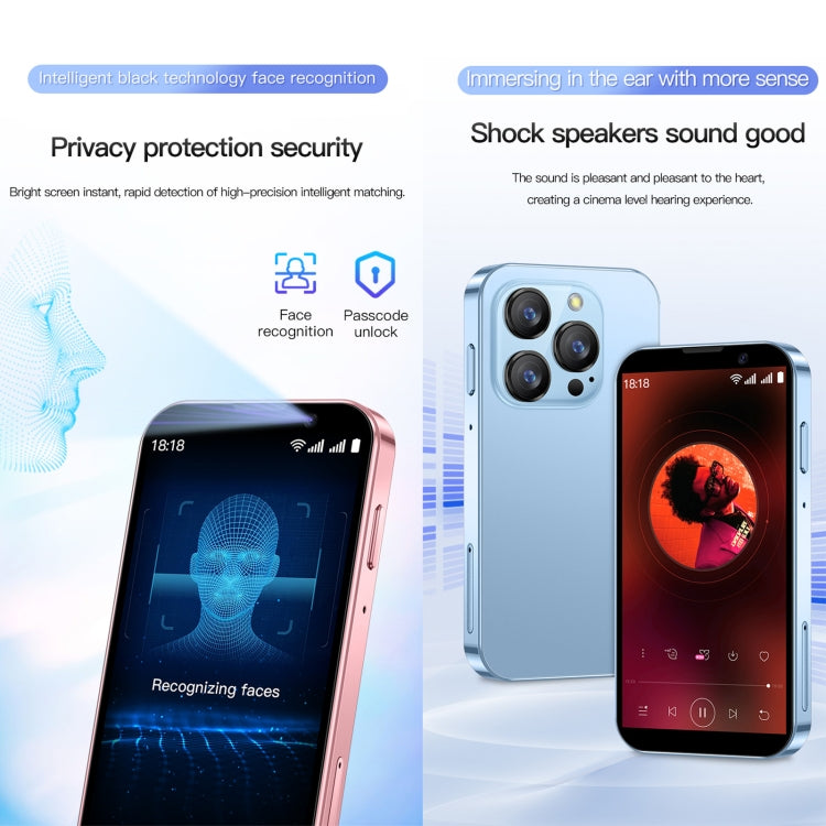 SOYES XS18 Pro, 2GB+16GB, 3.0 inch Android 9.0 MTK6580 Quad Core, Network: 3G, Dual SIM (Blue) - SOYES by SOYES | Online Shopping South Africa | PMC Jewellery | Buy Now Pay Later Mobicred