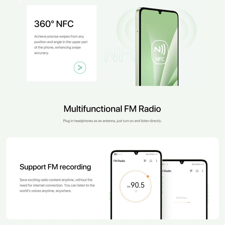 [HK Warehouse] UMIDIGI G9C, 6GB+128GB, Face ID & Side Fingerprint Identification, 6.75 inch Android 14 MediaTek Helio G36 Octa Core, Network: 4G (Green) - UMIDIGI by UMIDIGI | Online Shopping South Africa | PMC Jewellery | Buy Now Pay Later Mobicred