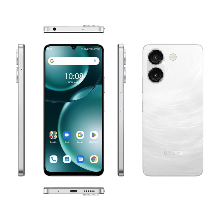 [HK Warehouse] UMIDIGI G9A, 4GB+64GB, Face ID Identification, 6.75 inch Android 14 Go UNISOC SC9863A Octa Core, Network: 4G (Galaxy White) - UMIDIGI by UMIDIGI | Online Shopping South Africa | PMC Jewellery | Buy Now Pay Later Mobicred