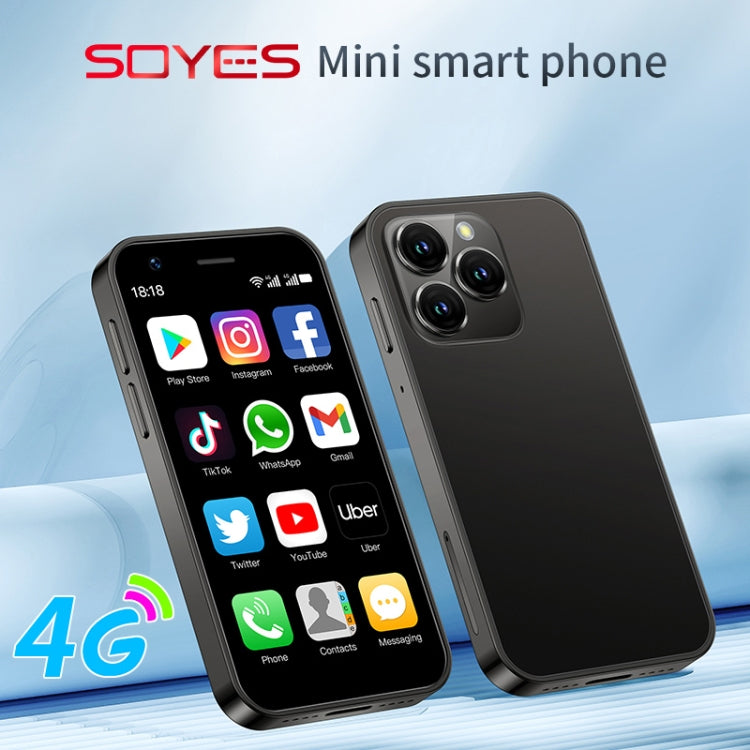 SOYES XS16, 3GB+64GB, 3.0 inch Android 10.0 MTK6737 Quad Core, Bluetooth, WiFi, Network: 4G, Dual SIM, Support Google Play Store (Black) - SOYES by SOYES | Online Shopping South Africa | PMC Jewellery | Buy Now Pay Later Mobicred