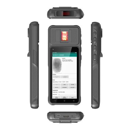 UNIWA F501 Handheld Scanner Phone, 2GB+32GB, 5.0 inch Android 12, MT6762 Octa Core, 4G Network, US Plug (Black) - UNIWA by UNIWA | Online Shopping South Africa | PMC Jewellery | Buy Now Pay Later Mobicred