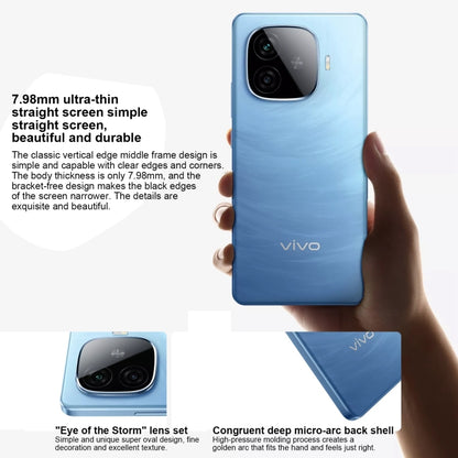 vivo Y200 GT, Dual Back Cameras, 12GB+256GB, Face ID Screen Fingerprint Identification, 6.78 inch Android 14.0 OriginOS 4 Snapdragon 7 Gen 3 Octa Core 2.63GHz, OTG, NFC, Network: 5G, Support Google Play (Black) - vivo by vivo | Online Shopping South Africa | PMC Jewellery | Buy Now Pay Later Mobicred