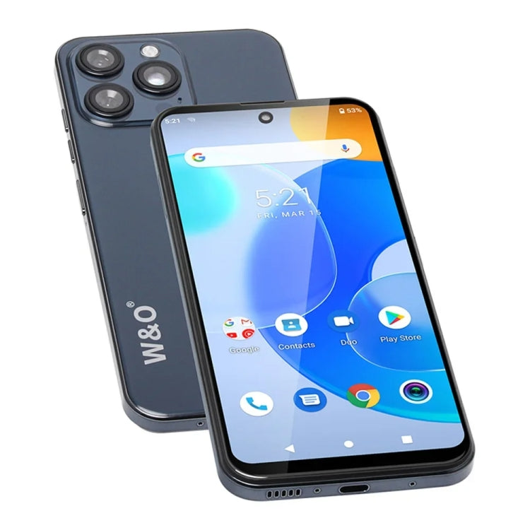 W&O X200, 3GB+32GB, 6.528 inch Android 10 Mediatek MT6739 Quad Core, Network: 4G (Blue) - Other by PMC Jewellery | Online Shopping South Africa | PMC Jewellery | Buy Now Pay Later Mobicred