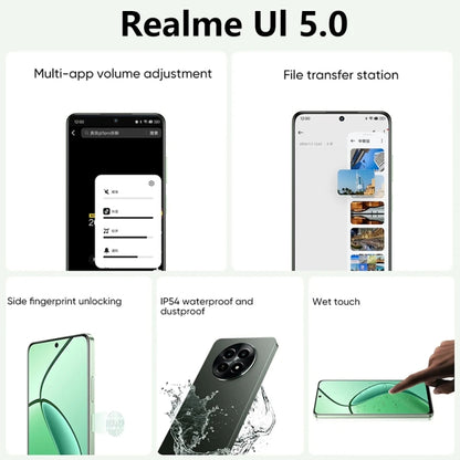 Realme 12x, 12GB+256GB, Side Fingerprint Identification, 6.67 inch Realme UI 5.0 Dimensity 6100+ 5G Octa Core, NFC, Network: 5G, Support Google Play (Feather Green) - OPPO by Realme | Online Shopping South Africa | PMC Jewellery | Buy Now Pay Later Mobicred