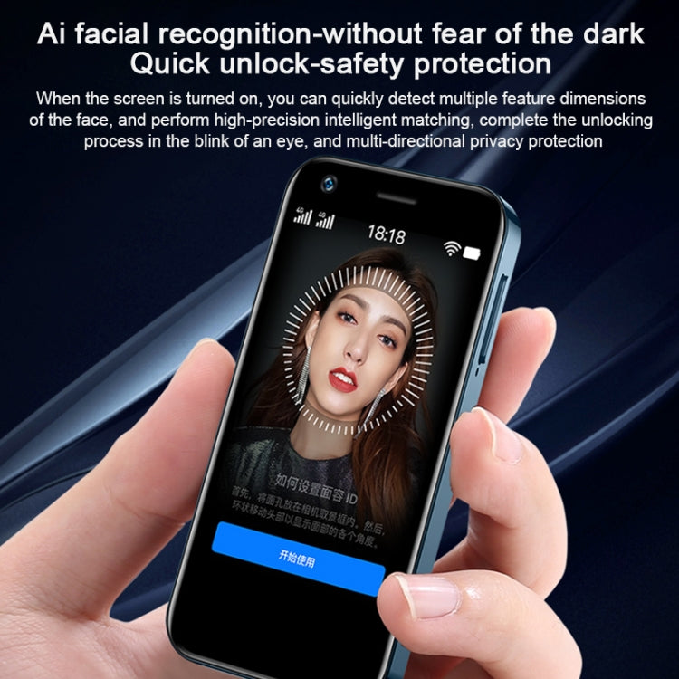 SOYES XS12, 3GB+32GB, Face Recognition, 3.0 inch Android 9.0 MTK6737M Quad Core up to 1.1GHz, Bluetooth, WiFi, FM, Network: 4G, Dual SIM(Black) - SOYES by SOYES | Online Shopping South Africa | PMC Jewellery | Buy Now Pay Later Mobicred